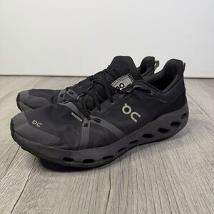 On Mens Cloudsurfer 2 Running Shoes Sneakers Size 13 Gym Triple Black Athletic K